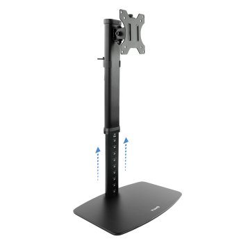 Soporte De Mesa Con Base Tooq Db1127tn-b Para 1 Pantalla De 17-27" Max. 6kg Vesa 75x75 Y 100x100 Neg 2