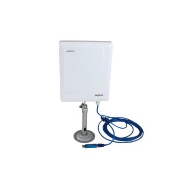 Wifi Usb 600mb Dua Band Approx Formato Antena Exterior 26dbi + 2w De Alta Ganancia Chip Realtek 8811 2