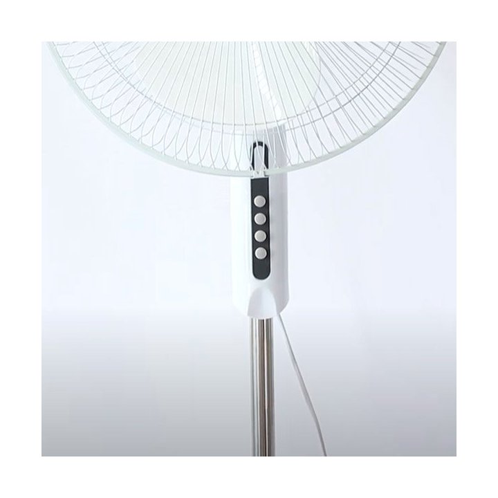 Ventilador De Pie Etesio Blanco 3 Velocidades...