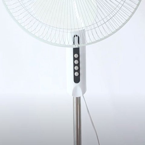 Ventilador De Pie Etesio Blanco 3 Velocidades...