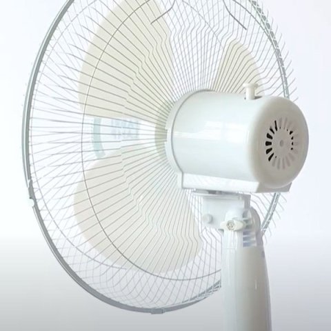 Ventilador De Pie Etesio Blanco 3 Velocidades...