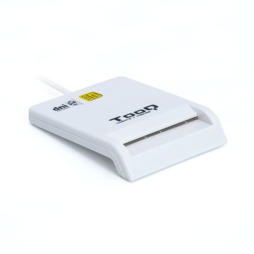Lector Externo De Dnie Tooq Tqr-210w Usb 2.0 Color Blanco