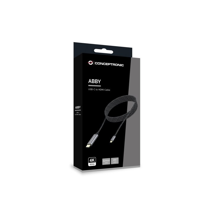 Cable Usb-c Macho A Hdmi Macho 2m 4k 60hz Conceptronic