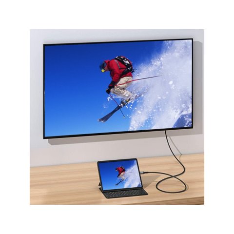 Cable Usb-c A Displayport 1.4 Macho Macho 3m Equip 8k 60hz Ref. 133423