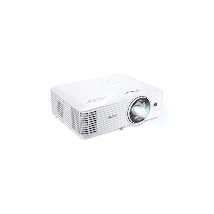 Proyector Acer S1286hn, Dlp 3d, Xga, 3500lm, 20000 1, Hdmi, Rj45, Short Throw 0.6, 2.7kg, Euro Emea 