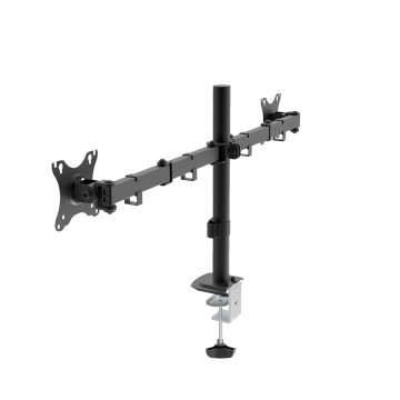 Soporte De Mesa Unyka Uk710102 2 Cabezales Ajustable Y Giratorio 10-32" Max. 10kg Vesa Max. 100x100 Mm 2