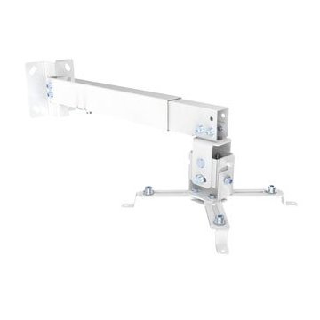 Soporte De Proyector Equip Inclinable Para Techo O Pared 430-650mm Hasta 20kgs Color Blanco