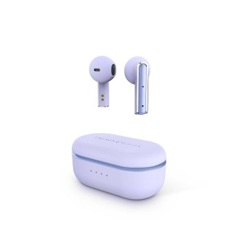 Auricular Bluetooth Energy Sistem Style 4 True Wireless Violet Esmart Connect Y Voice Assistant, Caja De Carga,