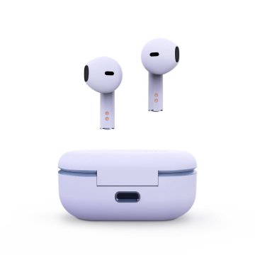 Auricular Bluetooth Energy Sistem Style 4 True Wireless Violet Esmart Connect Y Voice Assistant, Caja De Carga, 2