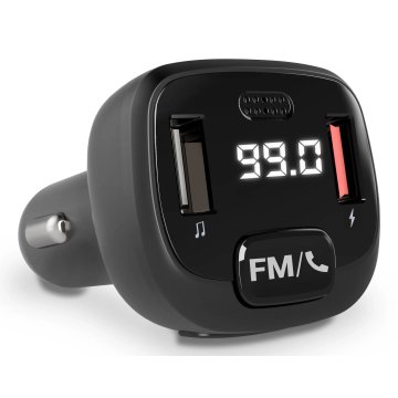 Transmisor De Coche Energy Sistem Car Fm Talk Manos Libres Bluetooth 5.3 Reproductor Via Microsd O Usb-a Puerto De Carga Usb