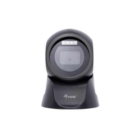 Scanner Codigo De Barras Sobremesa Equip 351027 Detecta Codigos 1d-2d-qr Velocidad De Escaneo 150 Fps Color Negro