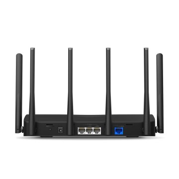 Router Wifi 7 Triple Banda Mercusys Mr47be Wifi 7 Be9300 4p 2,5g 6 Antenas De Alta Ganancia Easymesh 2