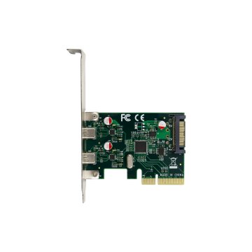 Controladora Pcie Conceptronic Emrick13g Pcie X4 2xusb-c 10gb s 2