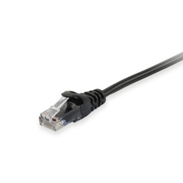 Latiguillo U utp Cat.6a Libre Halogenos 1m Color Negro Equip 603052