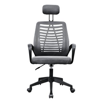 Silla Ergonomica Mars Gaming Mgcergobbgr Gris Respaldo En Malla Transpirable Reposacabezas Ajustable