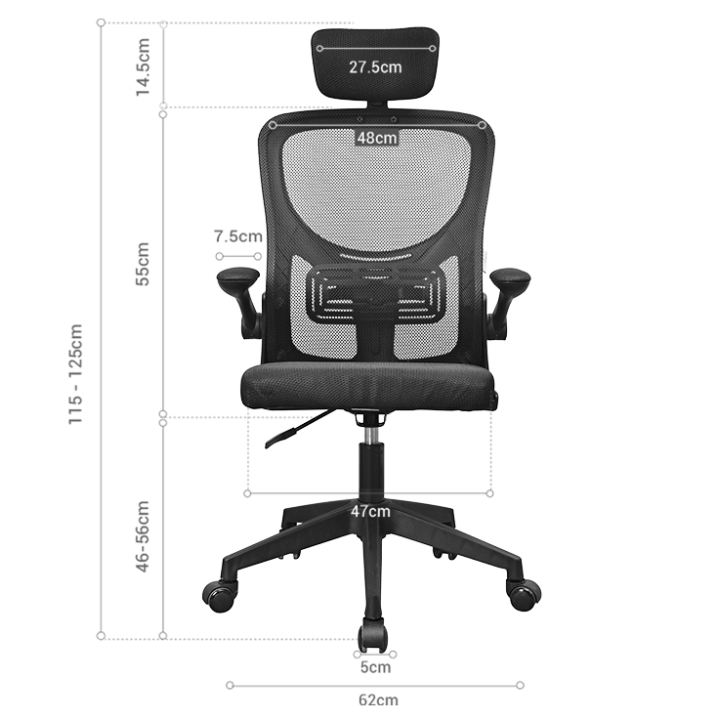 Silla Ergonomica Mars Gaming Mgcergoplus Gris...