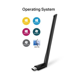 Usb Wifi Dualband Tp-link Archer T2u Plus Ac600 Usb2.0 1 Antena De Alta Ganancia 2
