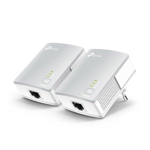 Homeplug Tp-link Powerline 500mb Pa4010kit 1p Ethernet Kit De 2 Unidades Soporta Multiples Iptv Streams