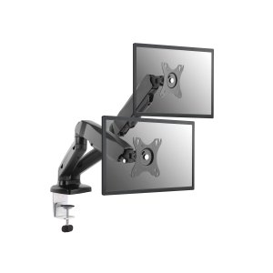 Soporte De Mesa Equip 650121 Para 2 Pantallas 13"-32" 2 Brazo Inclinables Muelle De Gas Vesa Hasta 9kg 2