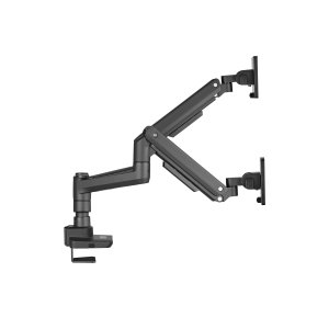 Soporte De Mesa Equip 650182 Para 2 Pantalla De 17"-35" Negro Max. 20kg Por Pantalla Max.vesa 100x100 Resorte De Gas 2