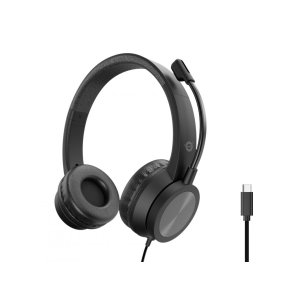 Headset Conceptronic Polona05bc Conexion Usb-c Microfono...