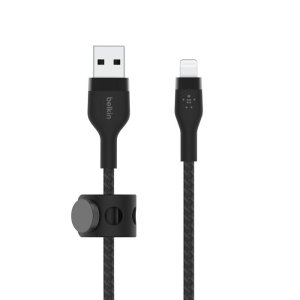 Cable Usb-a A Lightning 3m Belkin Caa010ds3mbk Trenzado...
