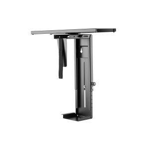 Soporte Cpu Equip 650892 Para Instalacion Bajo Mesa Giratorio 360§ Acero Color Negro Max. 10kgs 2