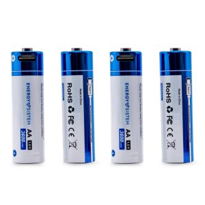 Pilas Aa Recargables Energy Sistem Con Conector Usb-c... 2