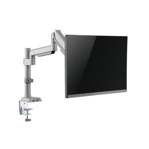 Soporte De Mesa Equip 650112 Para 1 Pantalla 13"-27" De Brazo Hidraulico Inclinable Y Giratorio 360§ Max. Vesa 100x100 Hata 9 2