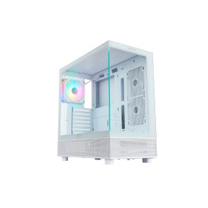 Caja Atx Semitorre Abysm Danube Sava H400 White 2x3.5" 1x2.5" Usb-c Gpu Max 410mm