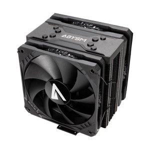 Ventilador Con Disipador Para Cpu Abysm Snow Iv 120mm Color Negro 2