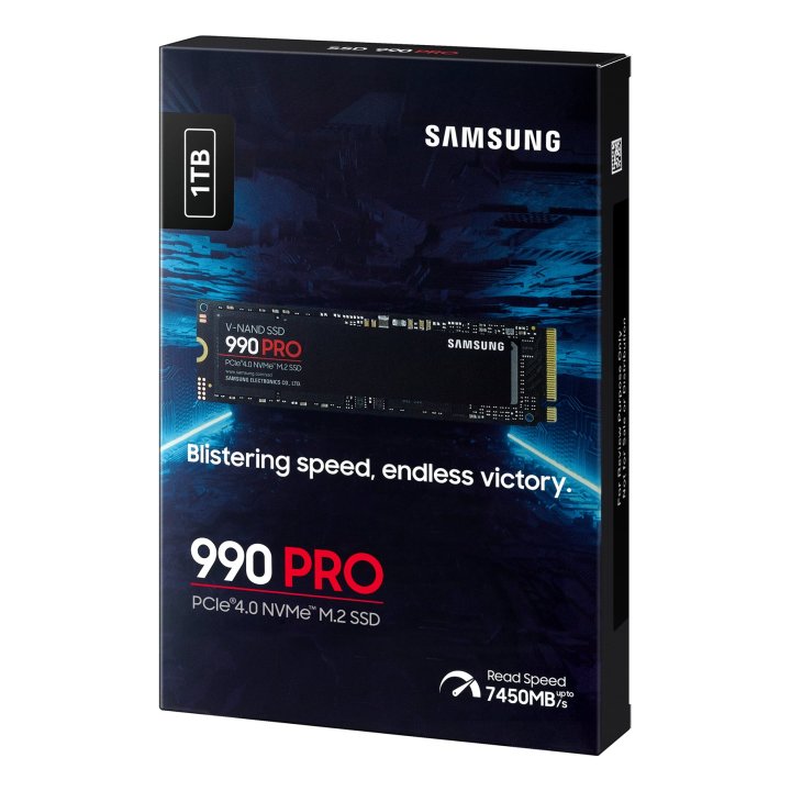 Disco M.2 Nvme 1tb Samsung 990pro Mz-v9p1t0cw  Pcie 4.0 Read 7450mbps Write 6900mbps