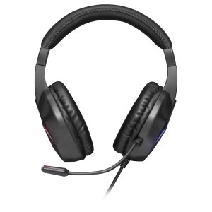 (km0) Headset Mars Gaming Mh122 Black Ultra Ligeros 184g Drivers De Neodimo 50mm Microfono Flexible Jack 3.5mm Simple Y Doble 2