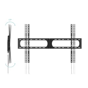 Soporte De Pared Fijo Tooq Lp37140t-b Pantalla 37-140" Max. 125kg Vesa Max. 1200x800 Inclinablenegro 2