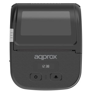 Impresora De Etiquetas Approx Apppos80portablewifi Bateria 6h Usb-c Bt Wifi 203dpi Corte Manual 80mm Negro 2