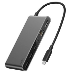 Docking Usb-c Belkin Inc024hqsgy A 1xrj45 2.5gb 1xhdmi 2xusb-c Pd 100w 2xusb-a 1xsd 1xmicrosd 2
