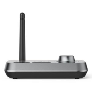 Adaptador Bluetooth Hama Link.it Duo Transmisor Receptor  Jack 3.5mm Usb-c 1m Lcd Controles  2
