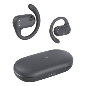 Auricular Bluetooth Open Ear Hama Spirit Open Ows Tws 18h Microfono Color Negro