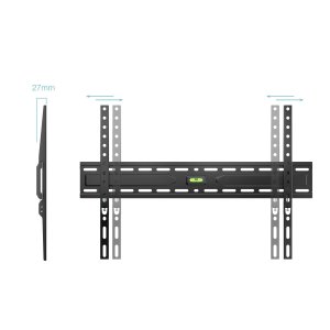 Soporte De Pared Fijo Tooq Lp1050f-b Pantalla 37-86" Max. 45kg Vesa Max. 600x400 Nivel Negro 2