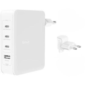 Cargador Usb-c  Belkin 140w Wch014btwh 3xusb-c 1xusb-a... 2